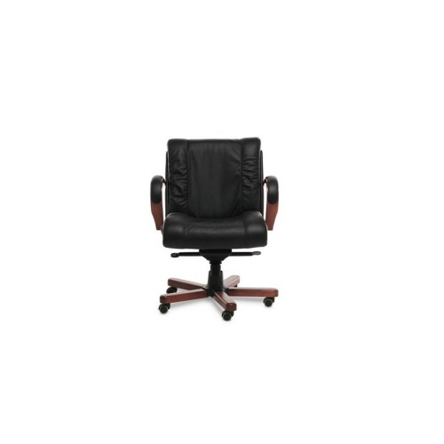 Кресло руководителя Мастер Б | Master B Multi-office (натуральная кожа) низкая спинка