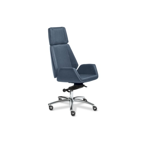 Кресло руководителя Сиена Хром А | Siena Chrome A Multi-office ткань