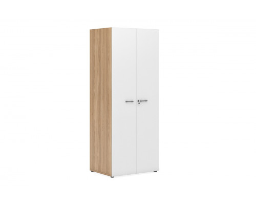 Шкаф для одежды с замком глубокий EVL410/U004/ANT.H Экостайл | Ecostyle