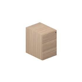 Модуль с 3-мя ящиками для опорной сервисной тумбы, push-to-open, 43х58х56см Фортум | Fortum