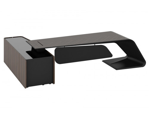 Стол письменный BJD-2622W-R 2,66м. правый Бугатти | Bugatti