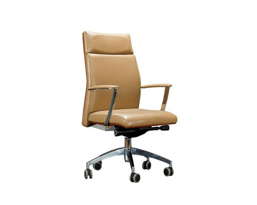 Кресло для руководителя Алтея М (хромированная крестовина)