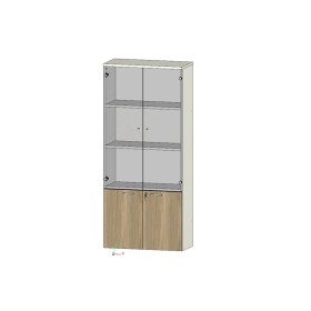 Шкаф высокий комбинированный CLF520 Клиффорд | Clifford