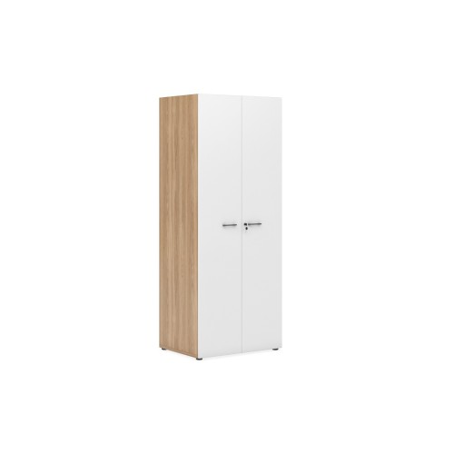 Шкаф для одежды с замком глубокий EVL410/U004/ANT.H Экостайл | Ecostyle