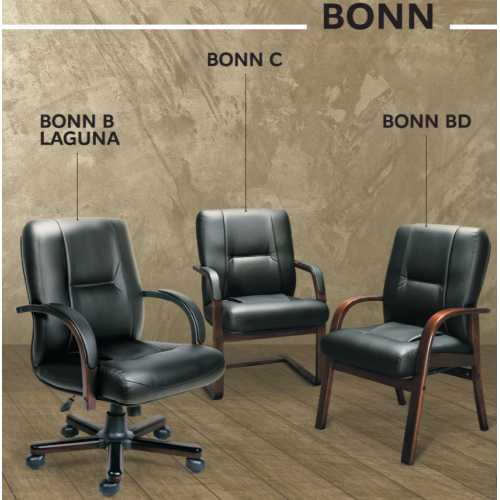 Кресло руководителя Bonn B LX | Бонн Б Л Икс (Натуральная кожа)
