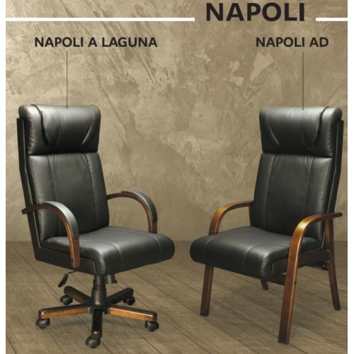 Кресло для руководителя Napoli A LX | Наполи А Л Икс (Натуральная кожа)