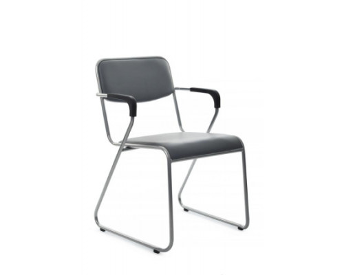 Стул для посетителя Никс Плюс RCH OMKL-04/04B с подлокотниками (RV Chair)