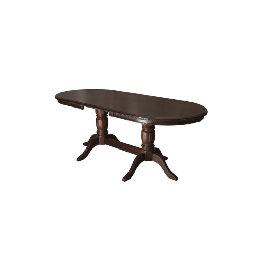 Стол обеденный из массива дерева для кухни «Миллениум-3» 1600(2000)х900